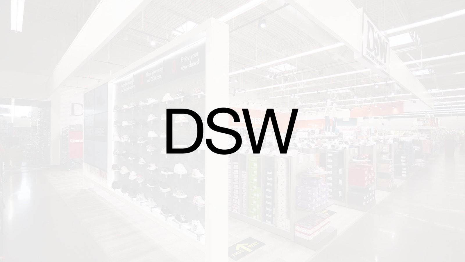 DSW ecommerce experience across devices