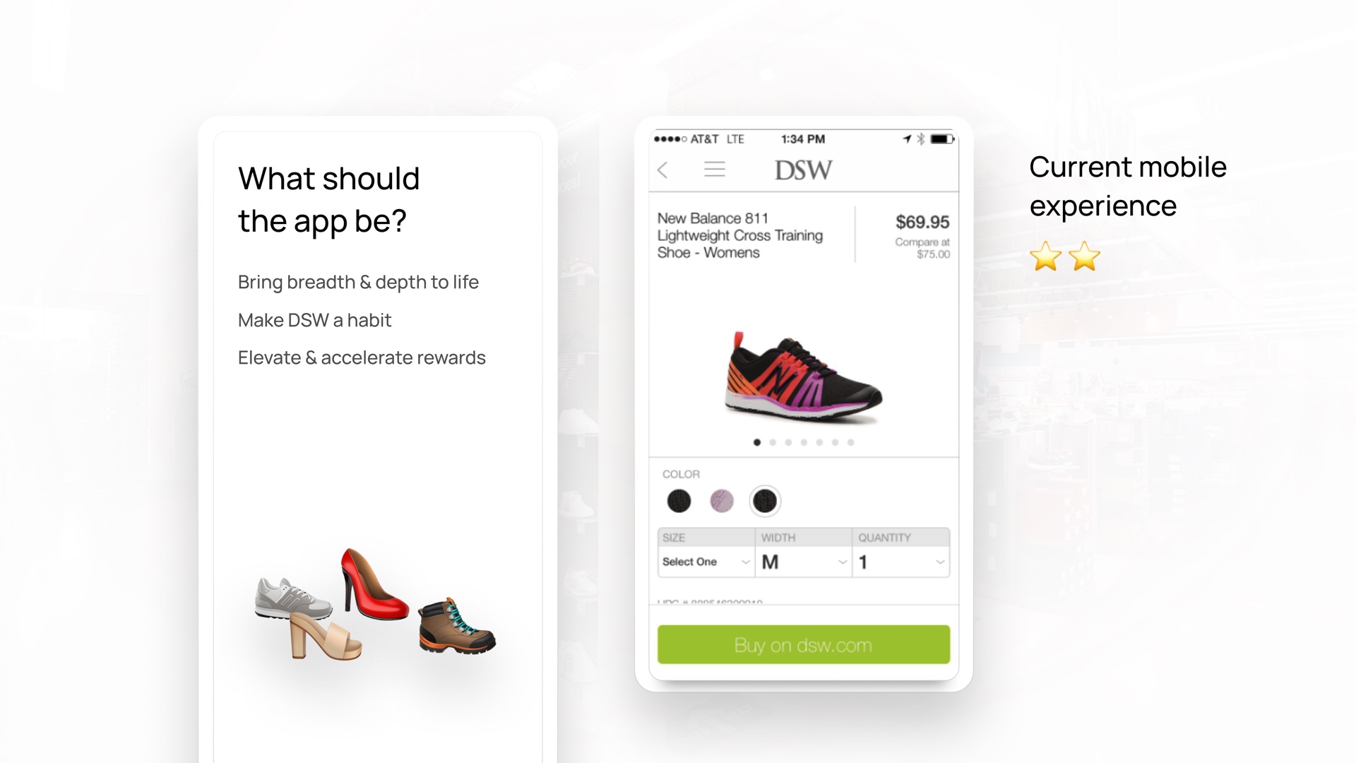Three app principles beside the two-star mobile experience they replaced